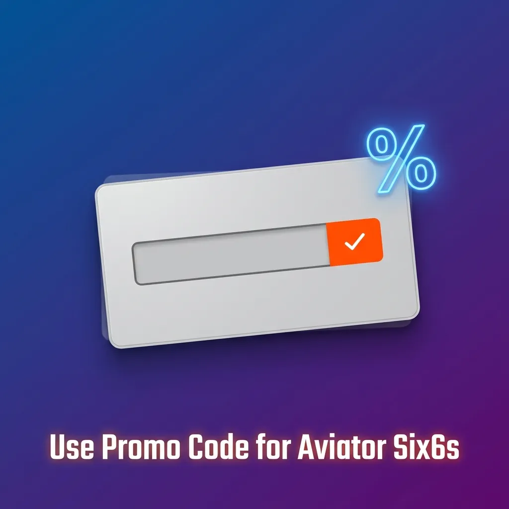 Enter promo code AVIATOR60 during Six6s registration or in Cashier section to unlock bonus value for Aviator game